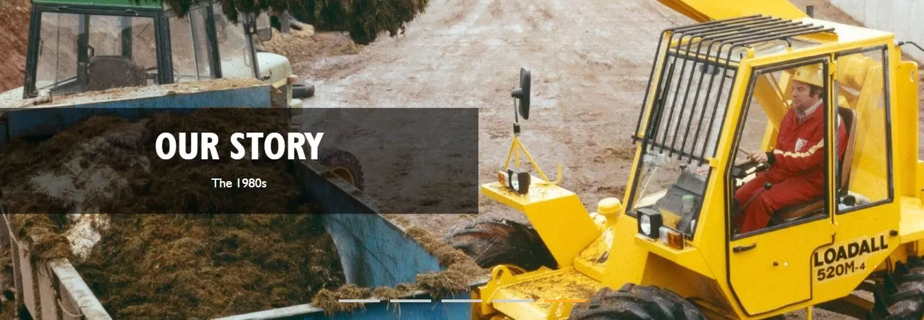 Xe xúc nâng cần dài