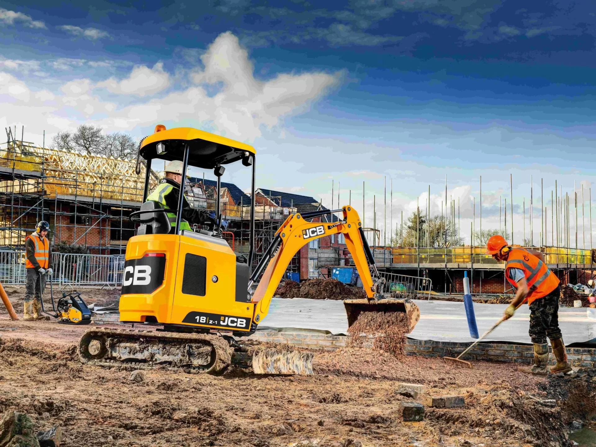 Máy xúc đào mini JCB E18Z