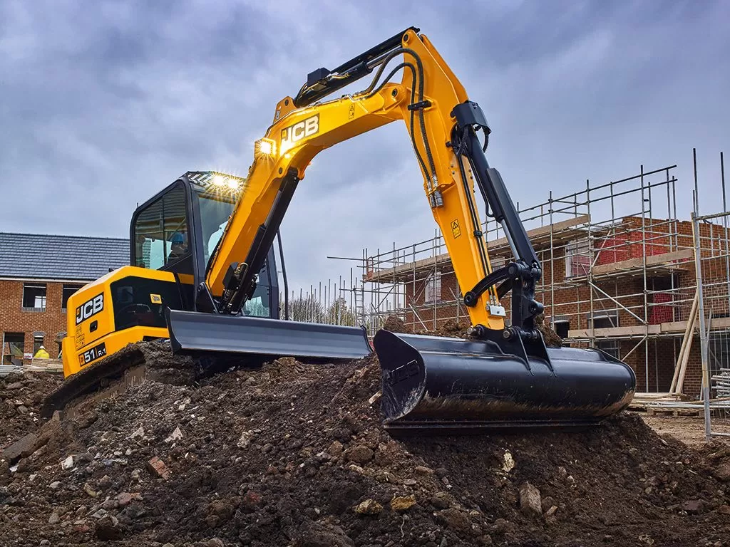 Máy xúc đào mini JCB E50Z