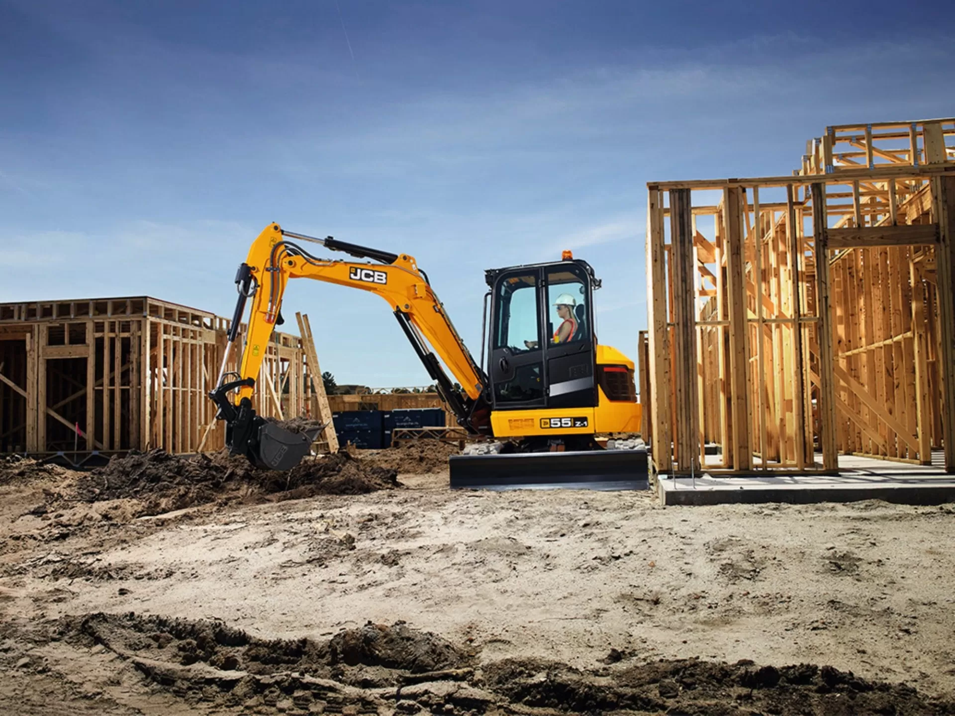 Máy xúc đào mini JCB E50Z