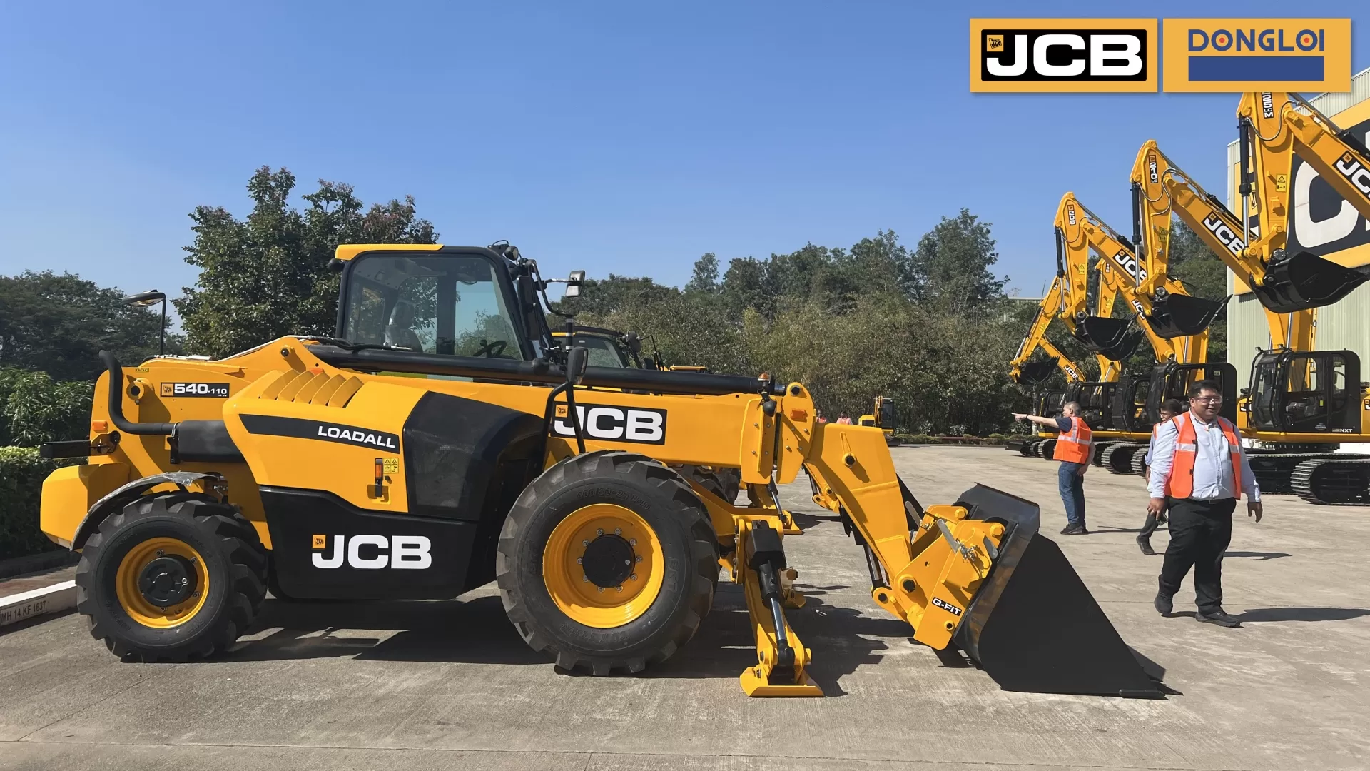 Nh&agrave; m&aacute;y sản xuất m&aacute;y x&acirc;y dựng JCB tại Ấn Độ
