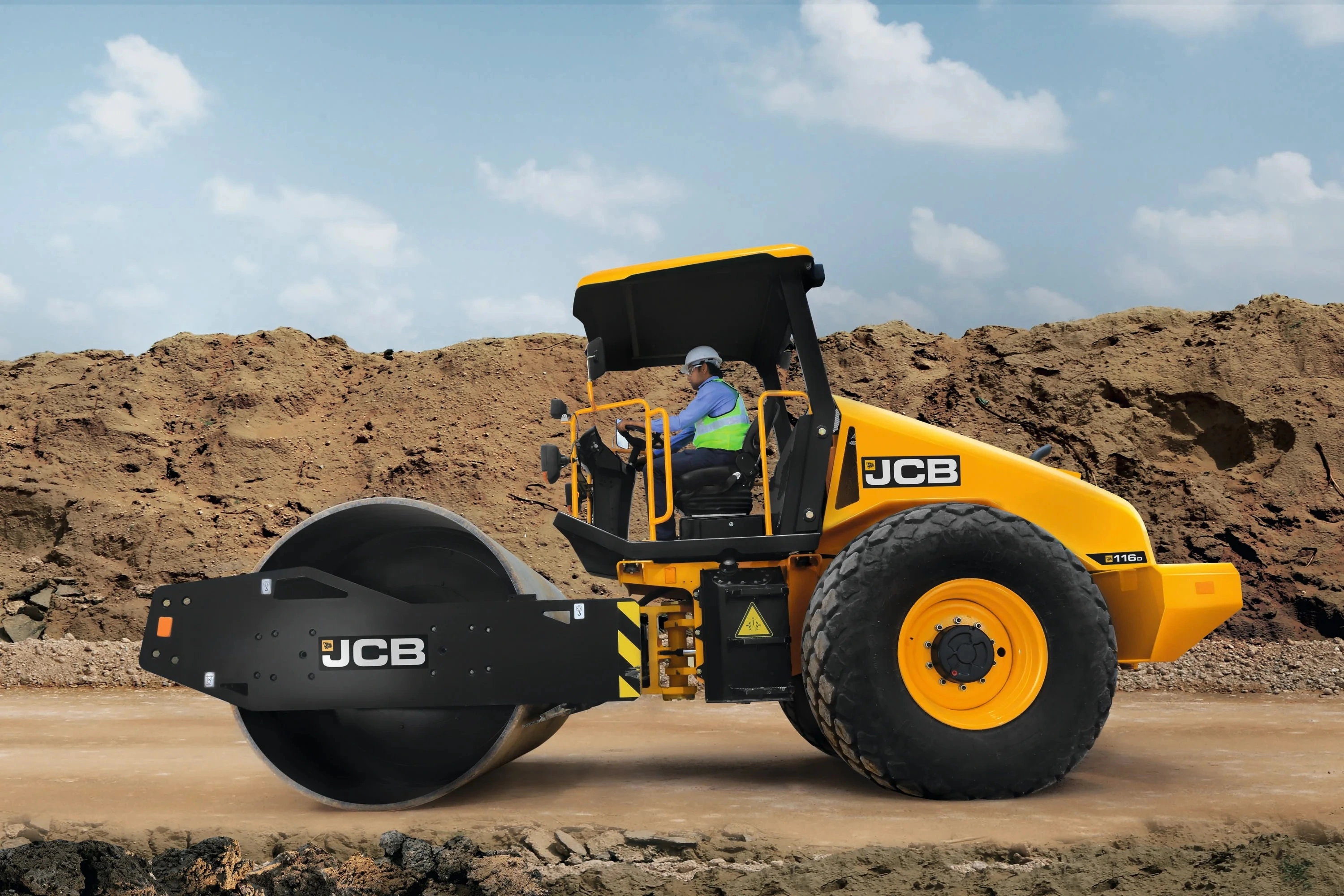 Xe lu rung JCB 116D Vibromax