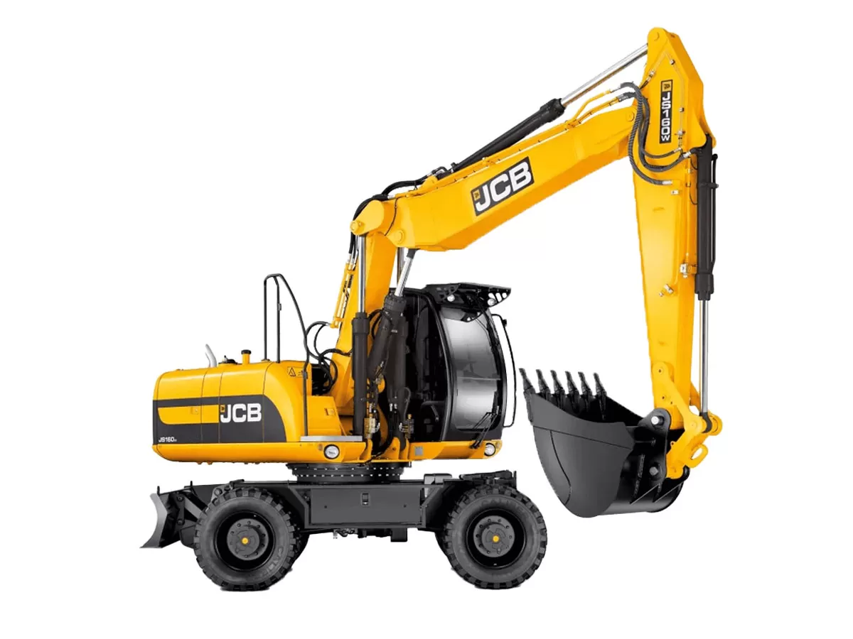 Máy xúc đào bánh lốp JCB