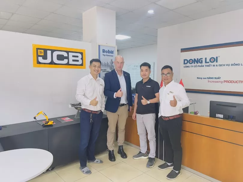 Đồng Lợi - Đại lý chính thức của hãng JCB tại Việt Nam