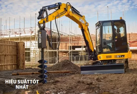 Máy xúc đào mini JCB E50Z